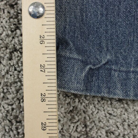 Levis 550 Relaxed Fit Jeans Mens 36x36 Medium Wash Hemmed (35x28) READ - Picture 7 of 13